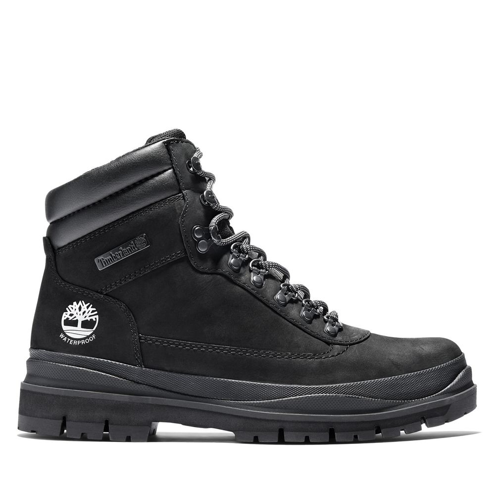 Bocanci De Zapada Timberland Barbati Negrii - Field Trekker Waterproof - Romania - WCZXQE807